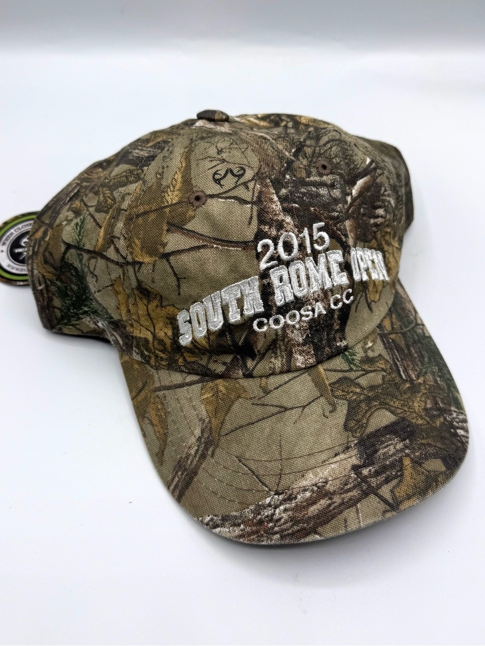 NWT 2015 South Rome Open Coosa CC Realtree Xtra Camo Adjustable Hat